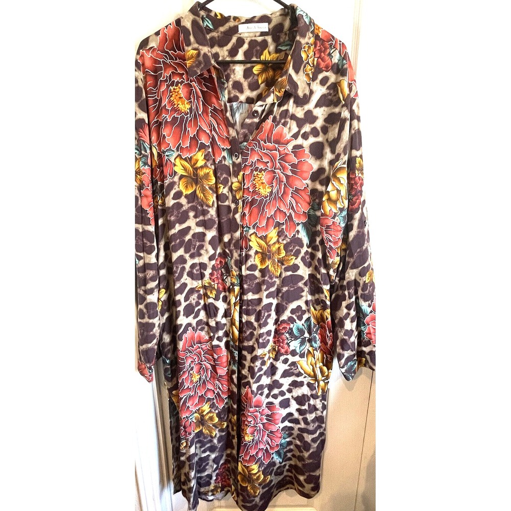 Womans Kimono, Dress, Maxi Jacket Now N Forever Size 2X